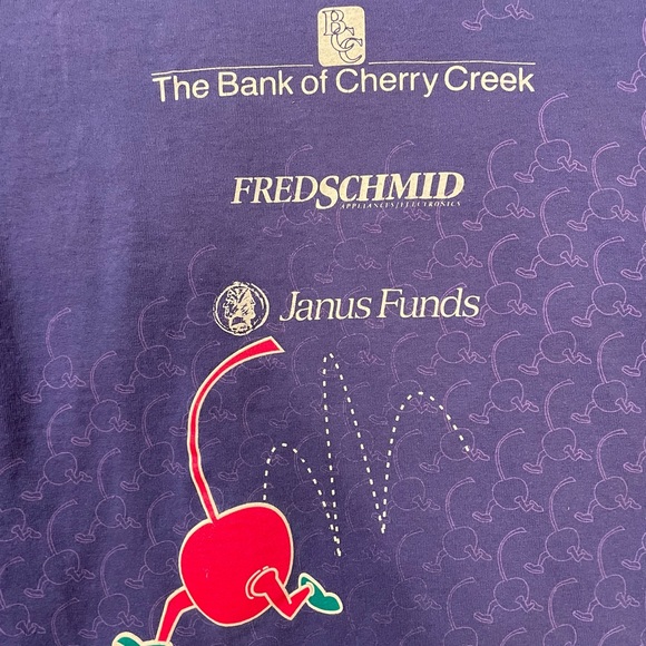 Vintage Race long sleeve turtleneck tee, 1992 Cherry Creek Sneak - Picture 4 of 4